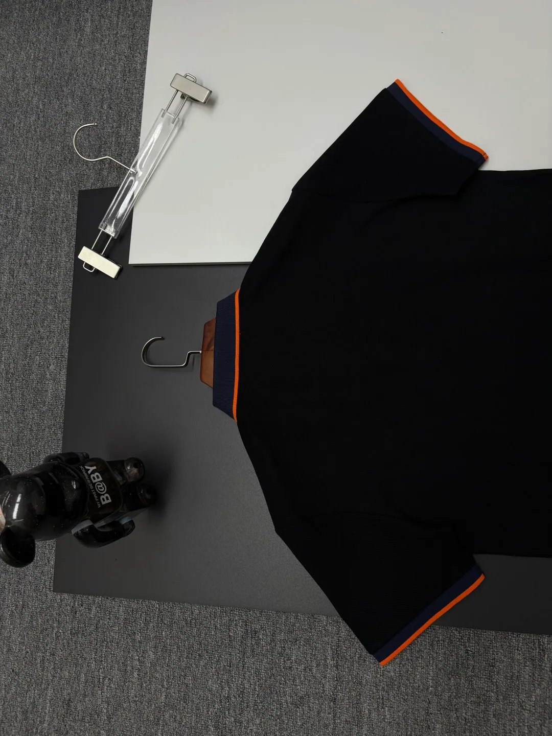 HERMES New Arrival Polo Same Style 210 ， Factory New Arrival Versatile : Black White Royal Blue Size：M-XXXL